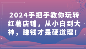 2024手把手教你玩轉(zhuǎn)紅薯店鋪,從小白到大神,賺錢才是硬道理! - 嚴(yán)選資源大全 - 嚴(yán)選資源大全