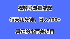視頻號流量變現，每天幾分鐘，收入100+，真正的小而美項目 - 嚴選資源大全 - 嚴選資源大全