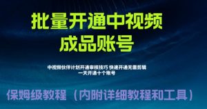 外面收費1980暴力開通中視頻計劃教程，附 快速通過中視頻伙伴計劃的辦法 - 嚴選資源大全 - 嚴選資源大全
