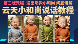 云天小和尚會說話,7天萬粉(第3版教程) - 嚴(yán)選資源大全 - 嚴(yán)選資源大全