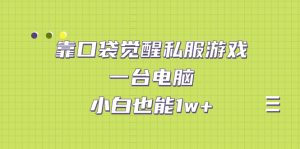 靠口袋覺醒私服游戲，一臺電腦，小白也能1w+（教程+工具+資料） - 嚴選資源大全 - 嚴選資源大全
