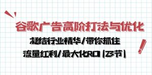 （10287期）谷歌廣告高階打法與優化，凝結行業精華/帶你抓住流量紅利/最大化ROI(23節) - 嚴選資源大全 - 嚴選資源大全