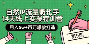 自然IP流量孵化手14天線上實操特訓營【第9期】月入5w+百萬爆款打造 (74節(jié)) - 嚴選資源大全 - 嚴選資源大全
