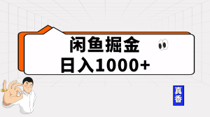 （10227期）閑魚暴力掘金項目，輕松日入1000+ - 嚴選資源大全 - 嚴選資源大全