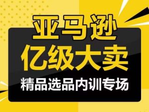 亞馬遜億級大賣-精品選品內(nèi)訓(xùn)專場,億級賣家分享選品成功之道 - 嚴(yán)選資源大全 - 嚴(yán)選資源大全