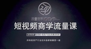 短視頻商學流量課+口播拍攝剪輯，?短視頻+輕資產創業流量變現課 - 嚴選資源大全 - 嚴選資源大全