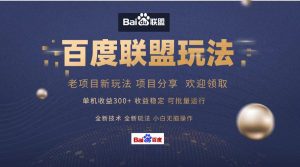 （13076期）百度聯盟 單機300+課程分享 小白可無腦操作 - 嚴選資源大全 - 嚴選資源大全