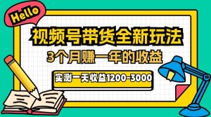 (13211期)24年下半年風口項目,視頻號帶貨全新玩法,3個月賺一年收入,實測單日… - 嚴選資源大全 - 嚴選資源大全