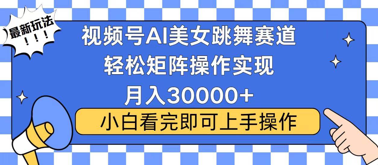 （13813期）視頻號藍海賽道玩法，當天起號，拉爆流量收益，小白也能輕松月入30000+ - 嚴選資源大全