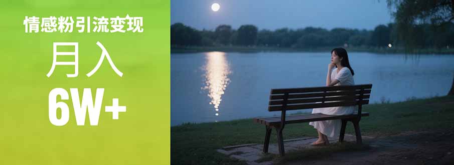 情感粉引流變現實操課：單月變現6w+，情感粉引流變現實操課 - 嚴選資源大全