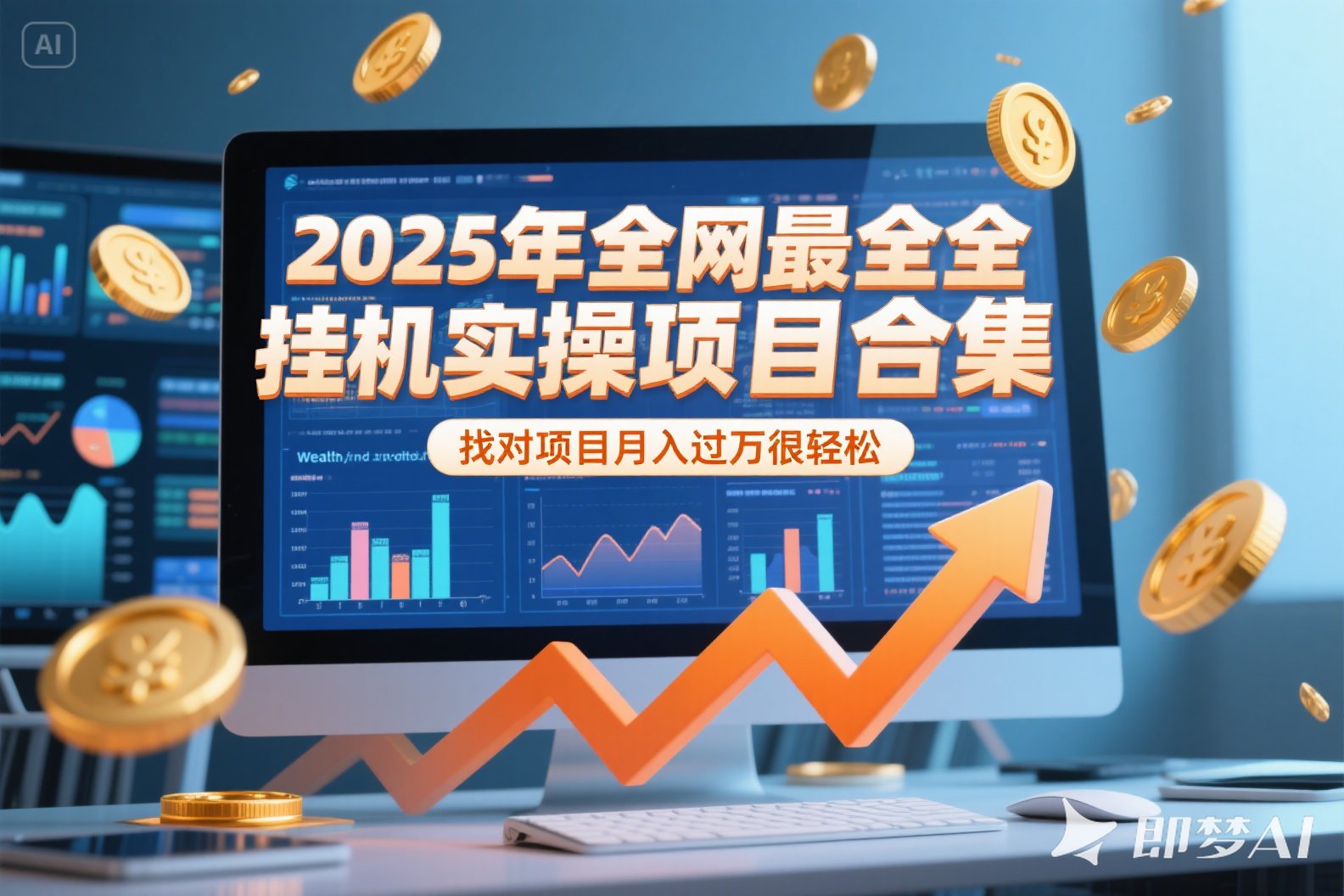 2025年掛機(jī)實操項目實操演練，掛機(jī)類型，AI直播類型，輕資產(chǎn)創(chuàng)業(yè)類型… - 嚴(yán)選資源大全