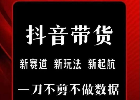 抖音短視頻一刀不剪帶貨，不剪輯，不直播，每天發(fā)個(gè)視頻，等著出單獲取帶貨傭金 - 嚴(yán)選資源大全