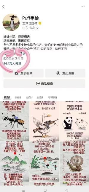 Puff手繪視頻號分成項目,三天過分成計劃,簡單易上手,適合新手