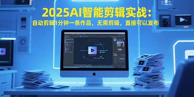 2025AI智能剪輯實戰(zhàn)：自動剪輯1分鐘一條作品，無需剪輯，直接可以發(fā)布 - 嚴選資源大全