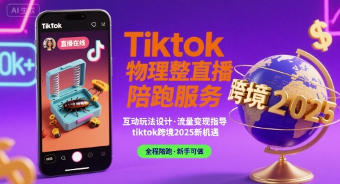 Tiktok物理整蠱直播陪跑服務-tiktok跨境2025 - 嚴選資源大全