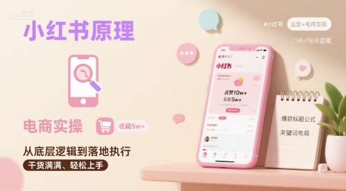 小紅書原理以及詳細實操流程，小紅書電商教程 - 嚴選資源大全