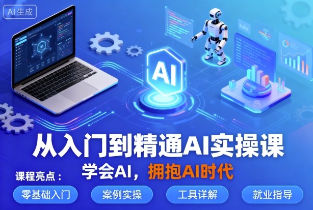 從入門到精通AI實操課，學會AI，擁抱AI時代 - 嚴選資源大全