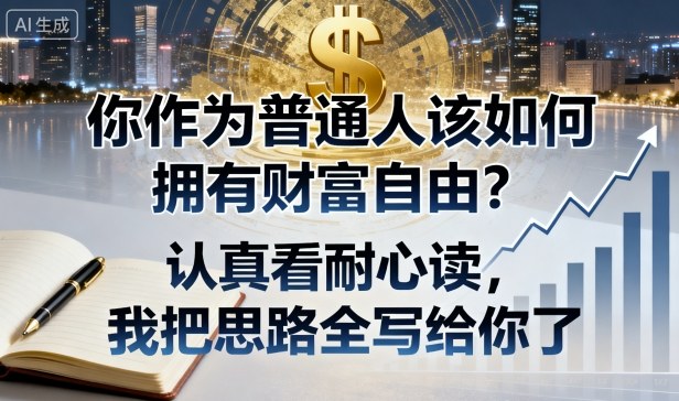 付費文章:你作為普通人該如何擁有財富自由?認真看耐心讀,我把思路全寫給你了 - 嚴選資源大全