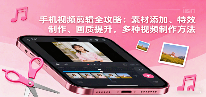 手機視頻剪輯全攻略:素材添加、特效制作、畫質提升,多種視頻制作方法 - 嚴選資源大全 - 嚴選資源大全