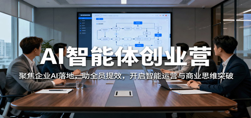 AI智能體創(chuàng)業(yè)營:聚焦企業(yè)AI落地,助全員提效,開啟智能運營與商業(yè)思維突破 - 嚴選資源大全 - 嚴選資源大全