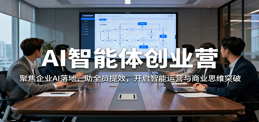 AI智能體創業營:聚焦企業AI落地,助全員提效,開啟智能運營與商業思維突破 - 嚴選資源大全