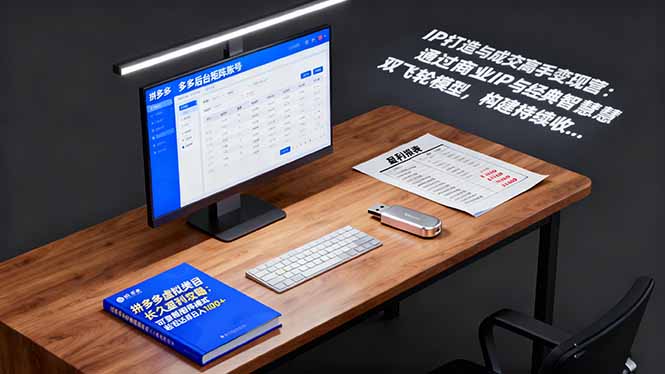 IP打造與成交高手變現營:通過商業IP+經典智慧雙飛輪模型 構建持續收錢系統 - 嚴選資源大全