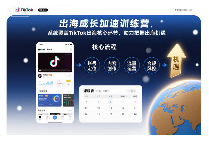 出海成長加速訓練營，系統覆蓋TikTok出海核心環節，助力把握出海機遇(更新) - 嚴選資源大全