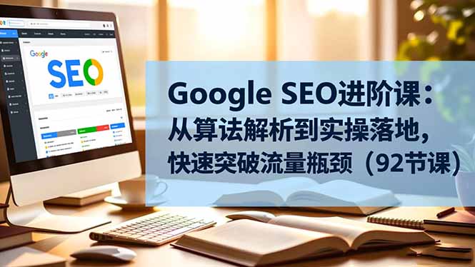 Google SEO進(jìn)階課:從算法解析到實(shí)操落地,快速突破流量瓶頸(92節(jié)課 - 嚴(yán)選資源大全