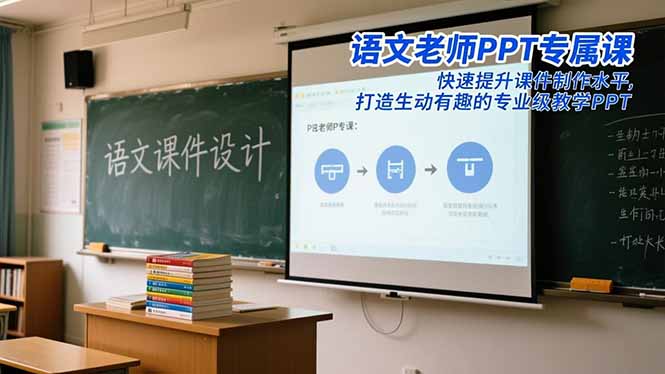 語文老師PPT專屬課：快速提升課件制作水平，打造生動有趣的專業級教學PPT - 嚴選資源大全
